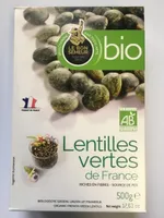 Lentilles Vertes De France Bio