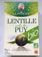 Lentille Verte du Puy Bio