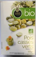 Pois Cassés Verts BIO