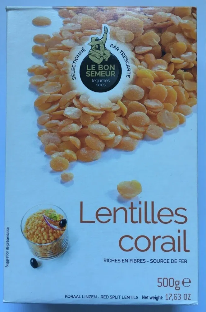 Lentilles Corail