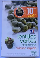 Lentilles Vertes de France précuites 10min