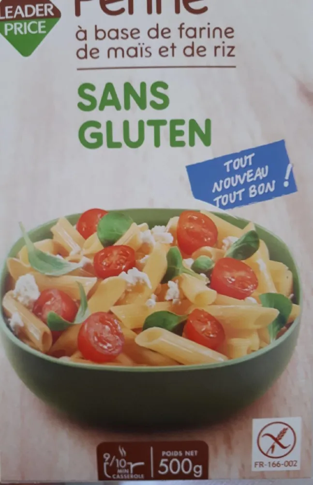 Penne sans gluten