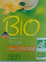 Boisson au soja saveur vanille