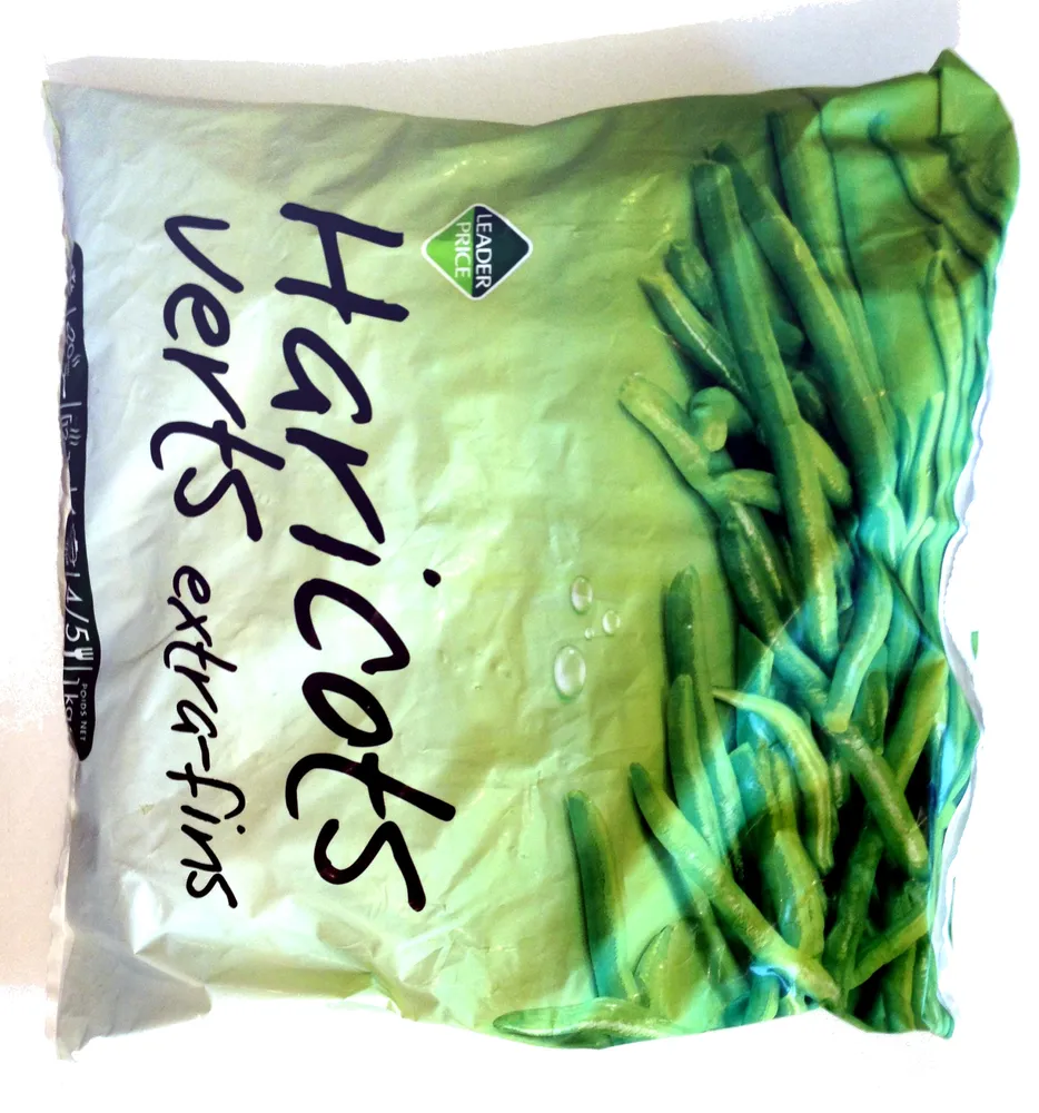 Haricots verts extra-fins surgelés