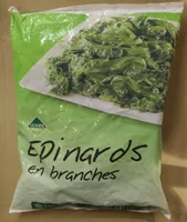 Epinards en branches