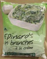 Épinards en Branches à la Crème