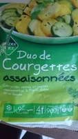 Duo de Courgettes assaisonnées