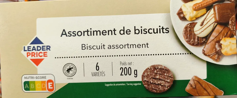 Assortiment de biscuits