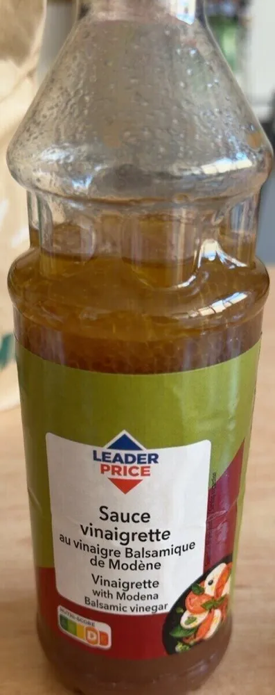 Sauce vinaigrette au vinaigre balsamique de modene
