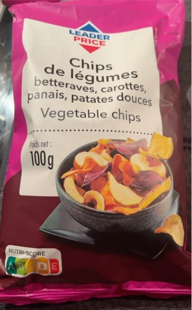 Chips légumes