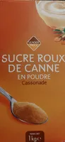 Sucre roux de canne en poudre
