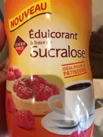 Edulcorant à base de sucralose