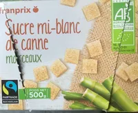 Sucre mi-nlanc de canne morceaux