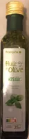 Huile d'olive basilic