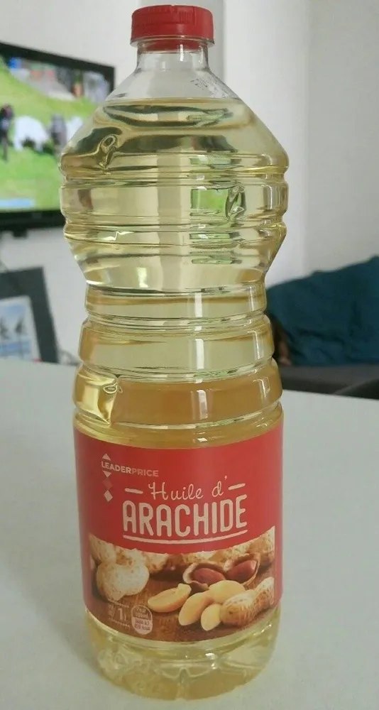Huile d'arachide
