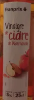 Franprix vinaigre de cidre de Normandie