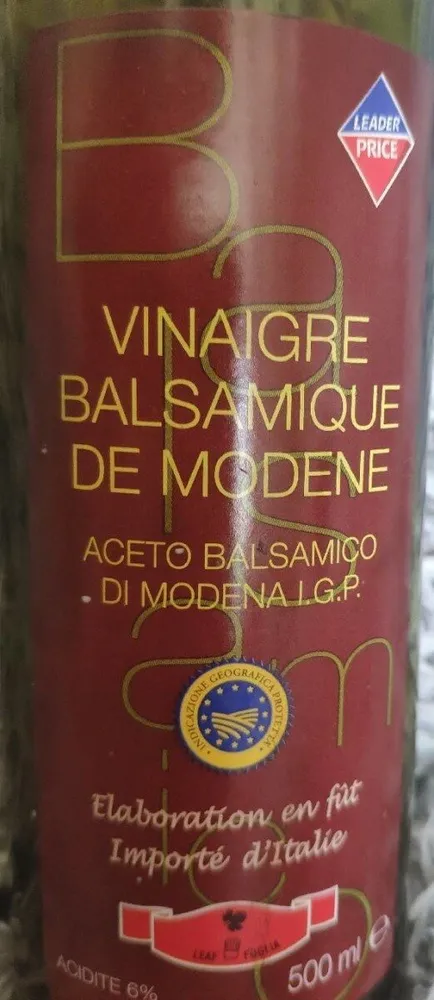 Vinaigre balsamique de Modène