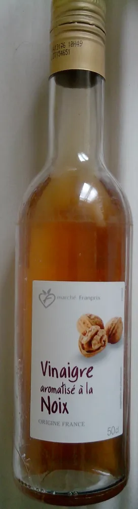 Vinaigre aromatisé à la noix