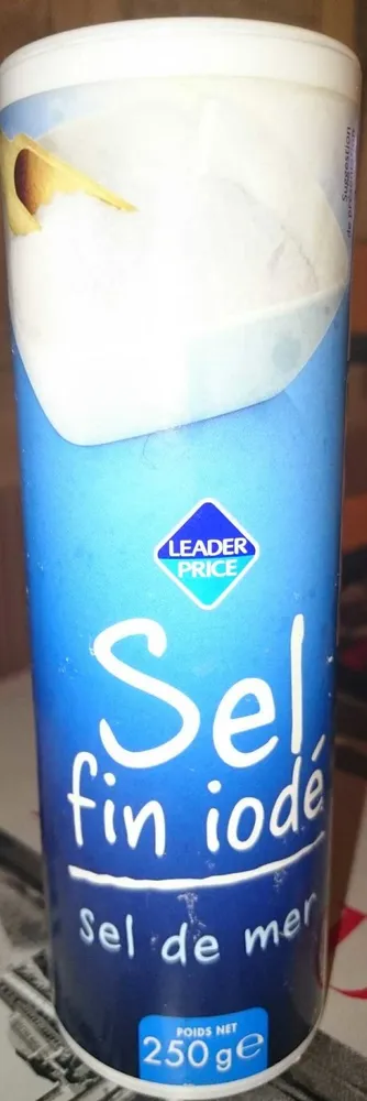 Sel fin iodé - sel de mer