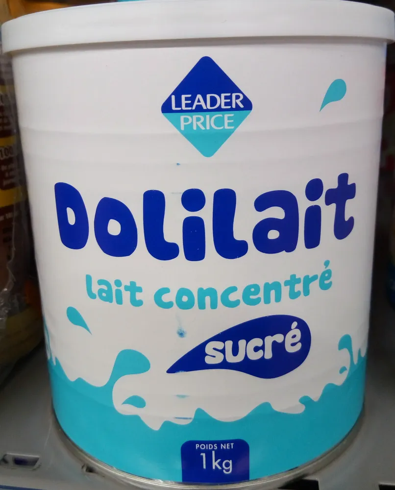 Dolilait lait concentré sucré