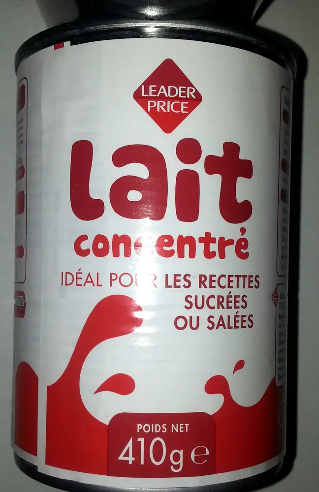 Lait concentré (7,5 % MG)