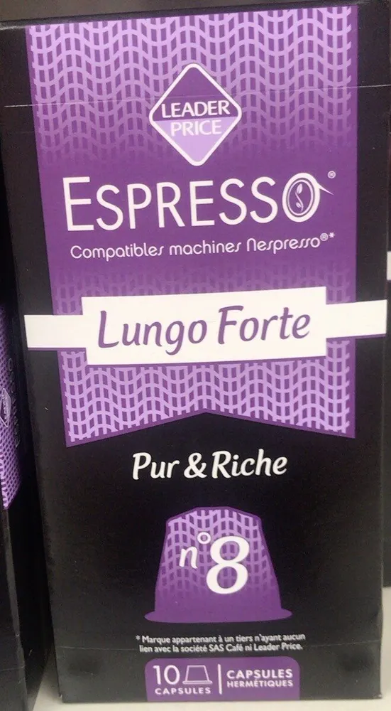 Capsule Expresso n`8 café Lungo Forte (10)