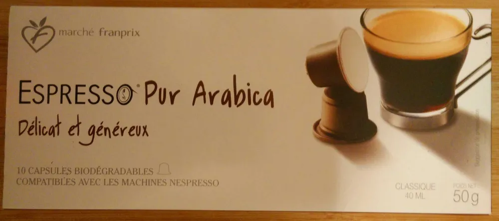 Espresso pur arabica