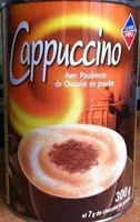 Cappucino avec Poudreuse de Chocolat en Poudre