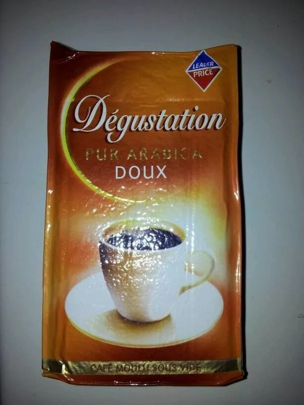 Café moulu Dégustation pur arabica, doux