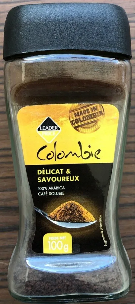 Cafe Soluble Pur Colombie