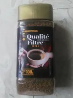 Café soluble qualité filtre extra