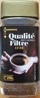 Café soluble qualité filtre extra