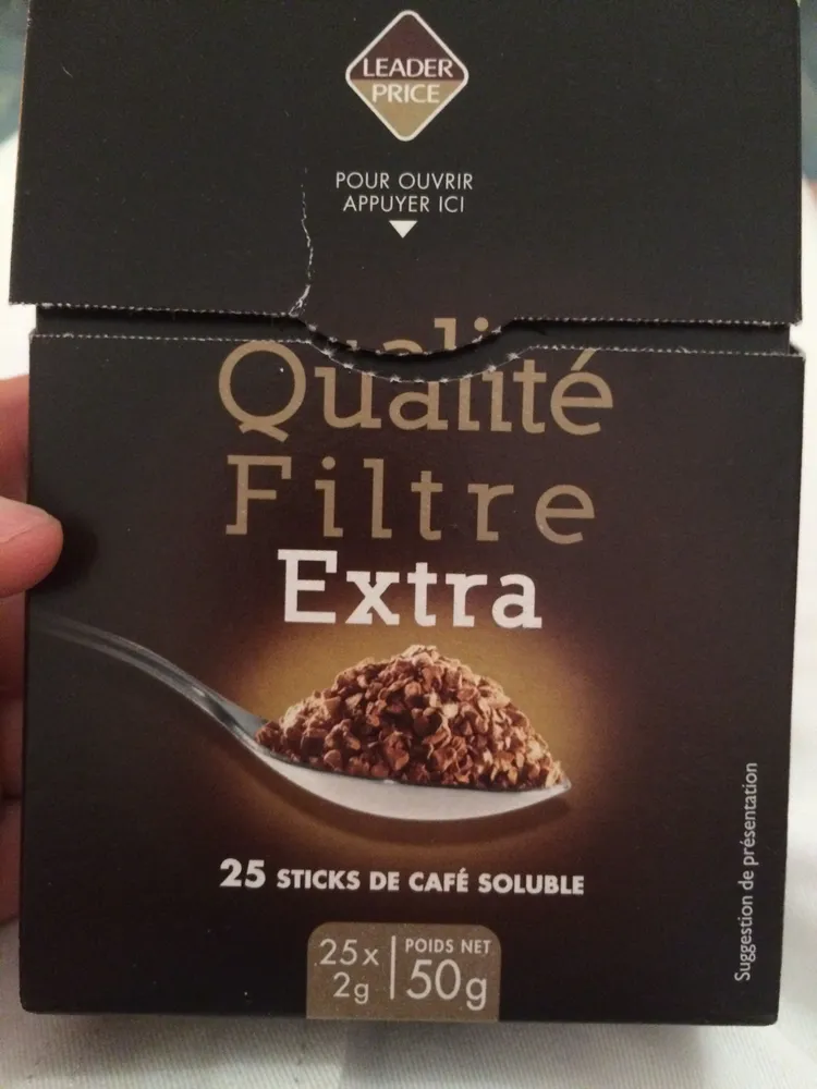 Qualité Filtre Extra