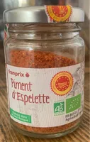 Piment d'espelette AOP