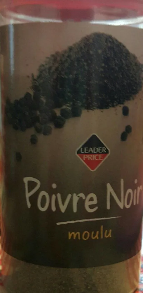 Poivre noir moulu