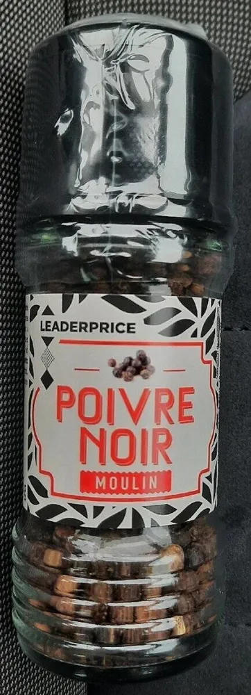 Poivre noir moulin