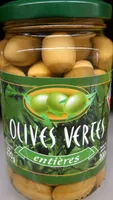 Olives vertes entières