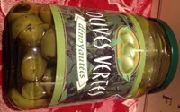 Olives vertes dénoyautées