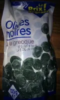 Olives Noires à La Grecque 125 g