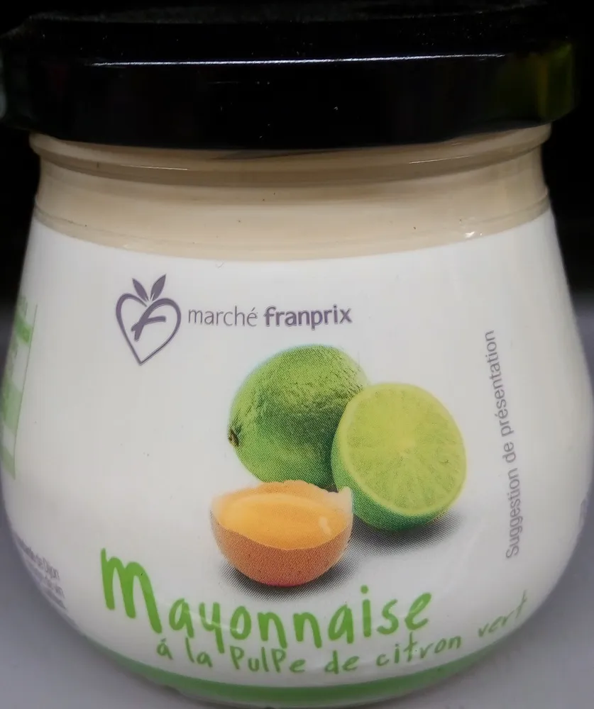 Mayonnaise à la Pulpe de Citron Vert