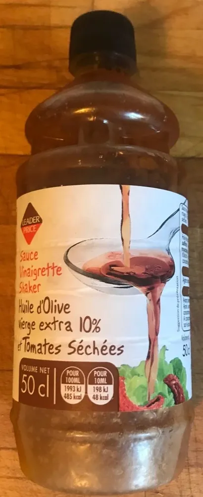 Sauce Vinaigrette aux Tomates Séchées
