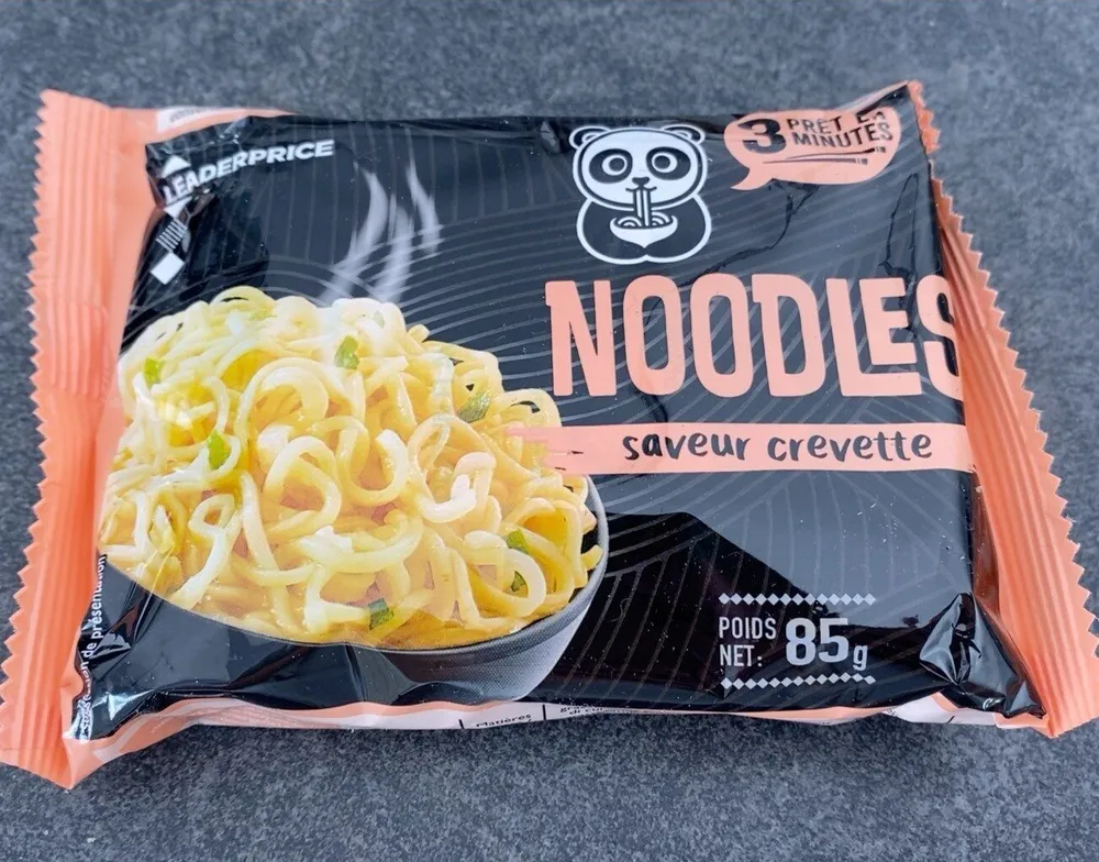 Noodles saveur Crevette