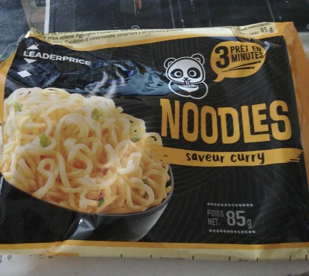 Noodles Saveur Curry