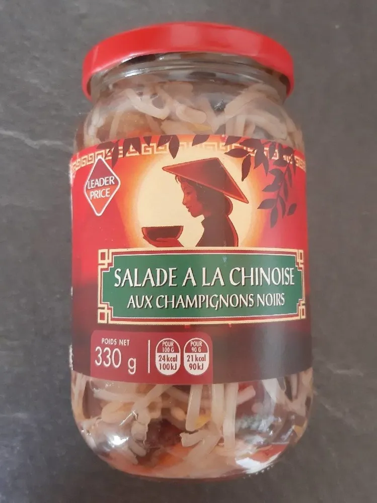 Salade à la chinoise aux champignons noirs