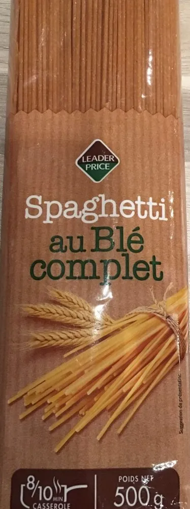 Spaghetti au blé complet