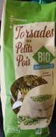 Torsades aux petits pois