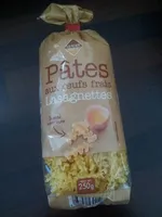 Pâtes aux œufs lasagnettes