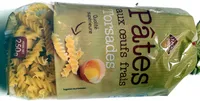 Pâtes aux œufs frais - Torsades