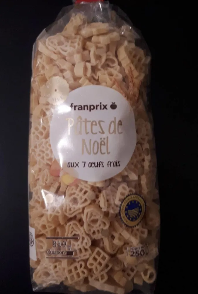Pâtes de noël