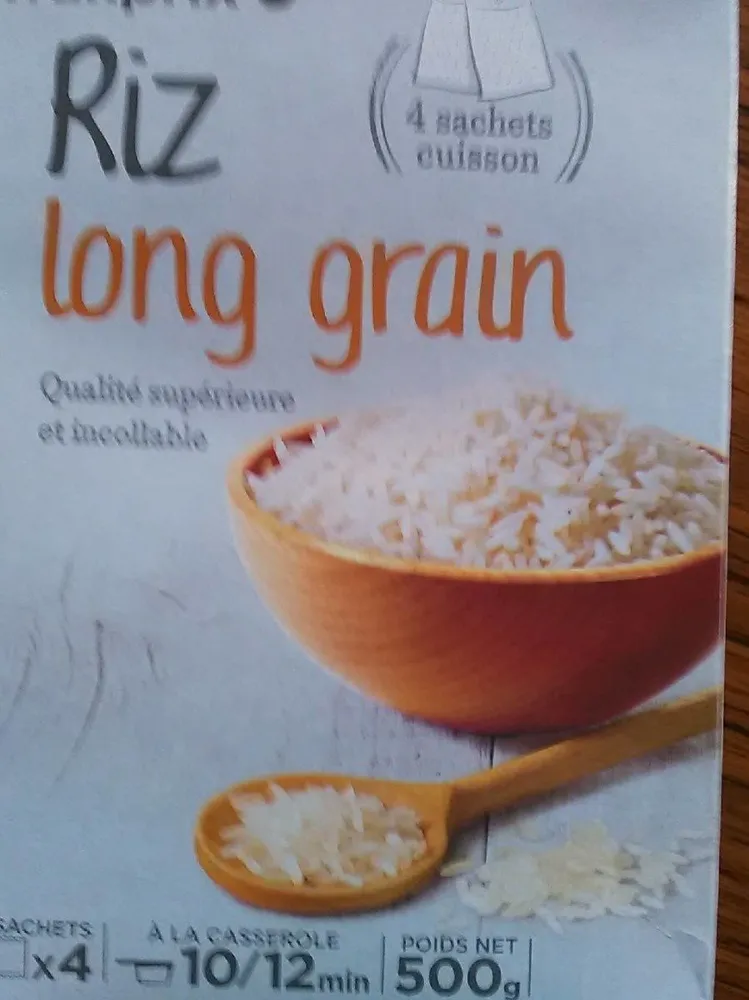 Riz long grain